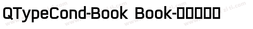 QTypeCond-Book Book字体转换